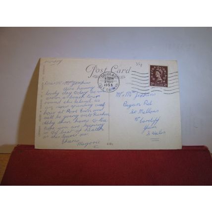 PORT ERIN, ISLE OF MAN used vintage postcard by J. Salmon 1954 pm =