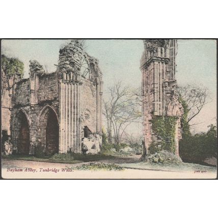 Bayham Abbey, Tunbridge Wells, Kent, 1904 - Joseph Welch Postcard