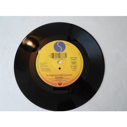 7"MADONNA.1989.DEAR JESSIE,SIRE W2668.TILL DEATH DO US PART.MADE IN GERMANY.N M