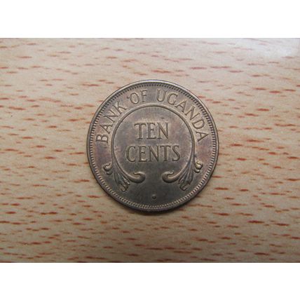 Uganda 1966 10 Cents Coin