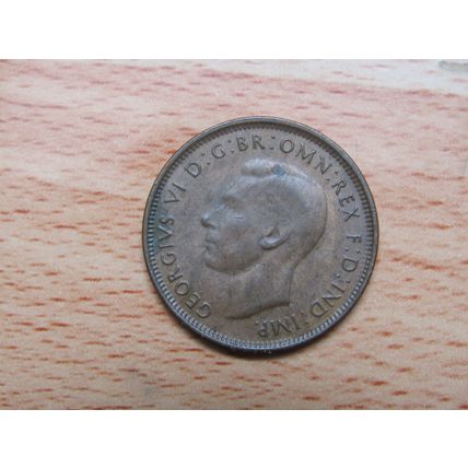 Australia 1946 1/2d HalfPenny Coin