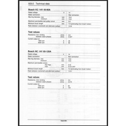 Saab 900 Electrical System Workshop Manual 1994 199321103 PDF