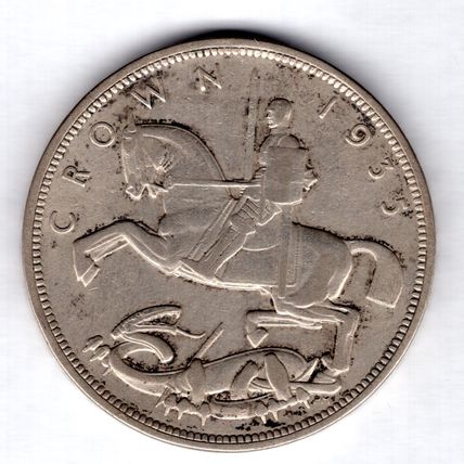 Great Britain. George V. Crown 1935. DY15207