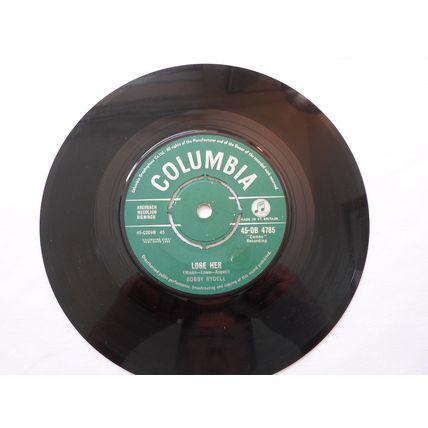 7" 1962. BOBBY RYDELL.IVE GOT BONNIE, COL DB 4785.LOSE HER . EXCELLENT CON