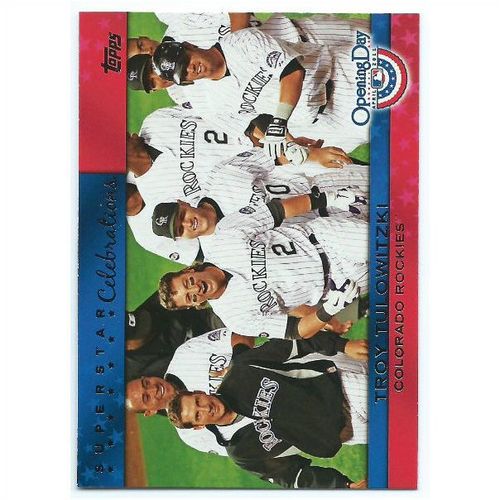 2011 Topps Opening Day Superstar Celebrations - #SC-24 - Troy Tulowitzki