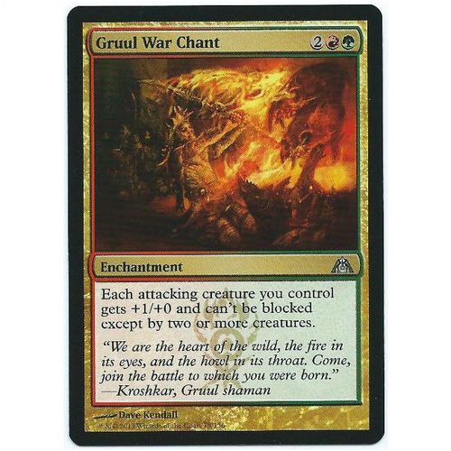 Magic the Gathering - Dragon's Maze - #75/156 - Gruul War Chant