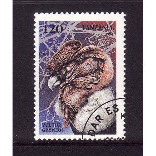 TANZANIA 1994 BIRDS OF PREY SG1850 120s ANDEAN CONDOR FINE USED