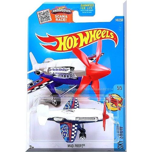 Hot Wheels - Mad Propz: Sky Show #5/5 - #140/250 (2016) *White Edition*