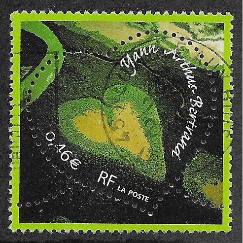 FRA 2002 46c 'ST VALENTINES DAY' FINE USED (EBID55-581)