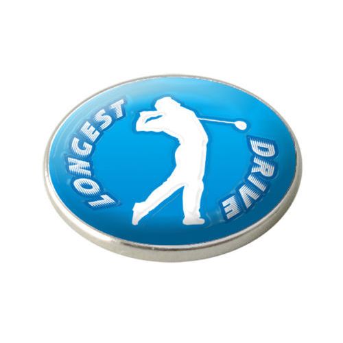 Asbri Longest Drive Golf Ball Marker.