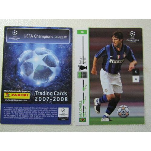 Panini UEFA 2007-2008 Champions League Football Card Variants (ef1)