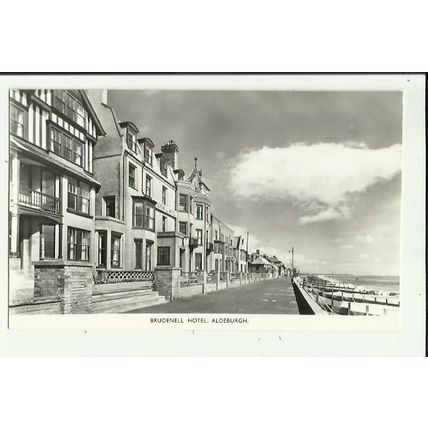 Suffolk ALDEBURGH Brudenell Hotel Postcard (Trust Houses)