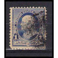 Used 219 1c Benjamin Franklin Barely Clears RA0634