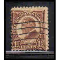 Used 633 1 1/2c Warren Harding Average KA7195
