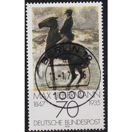 GERMANY BUND [1978] MiNr 0987 ( O/used ) Gemälde