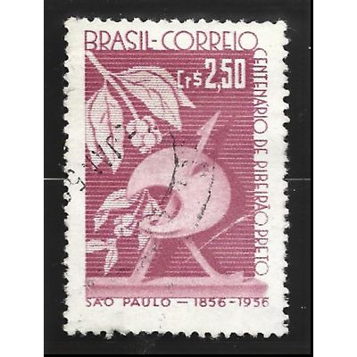 Brazil Stamp Scott #858, Used