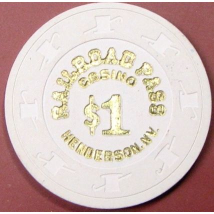 Railroad Pass. $1 Casino Chip. Henderson, NV. 09B.