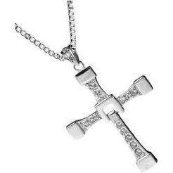 Dominic Toretto The Fast and The Furious Celebrity Vin Diesel Crystal necklace