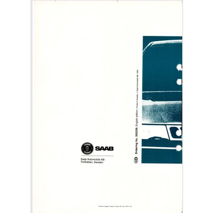 Saab 900 Body Repairs Workshop Manual 1993 199321149 PDF