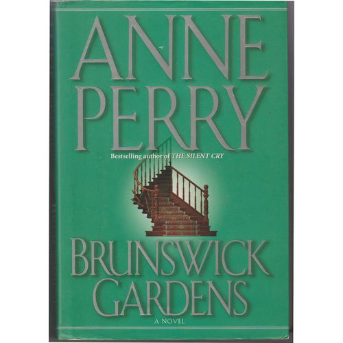 Brunswick Gardens 1998 1st edition Anne Perry hardback + dust wrapper