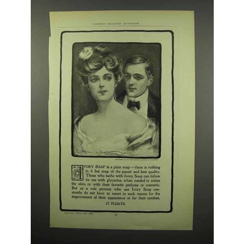 1902 Ivory Soap Ad - Is a Plain Soap