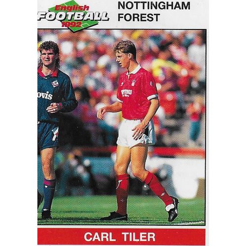 Panini's English Football 1992 Stickers: No.149 - Tiler (Carl)