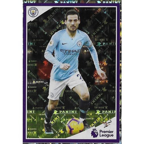 Premier League Panini Tabloid 2019 Stickers: No. 102 - Silva (David)