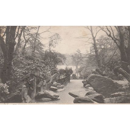 The Rockery Birkenhead Park Cheshire Postcard (CH77757)