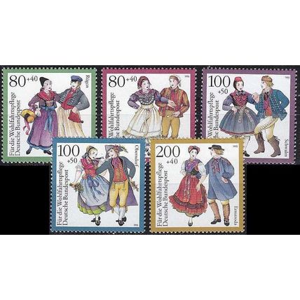 GERMANY BUND [1993] MiNr 1696-00 ( **/mnh ) Trachten