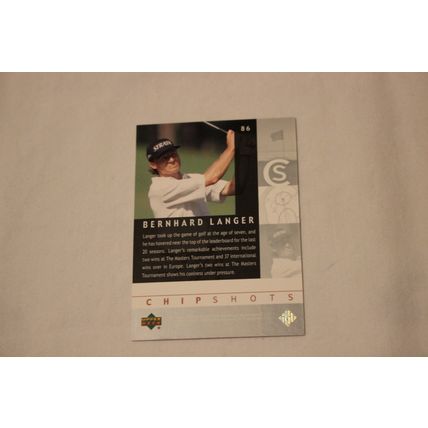 Bernhard Langer 2002 Upper Deck SILVER NO. 86