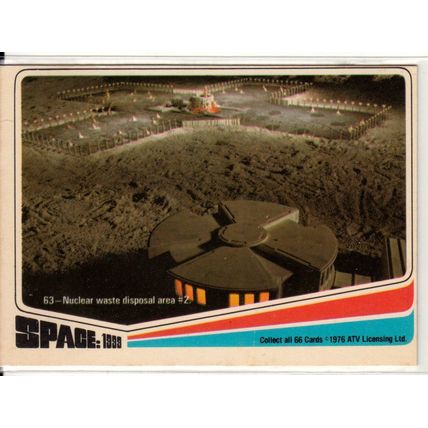 1976 Donruss Space: 1999 Movie trading Card #63-crisp