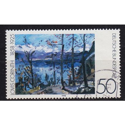 GERMANY BUND [1978] MiNr 0986 ( O/used ) Gemälde