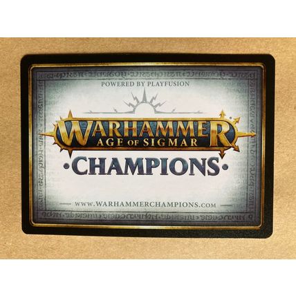 Warhammer, Age of Sigmar CCG: Champions # 37 Massive Choppa Warboss (A) 2018
