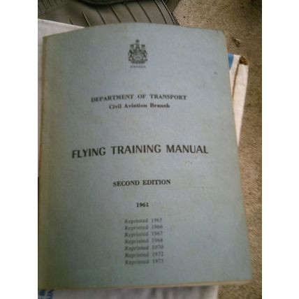 Department of Transport Flying Manual 1961