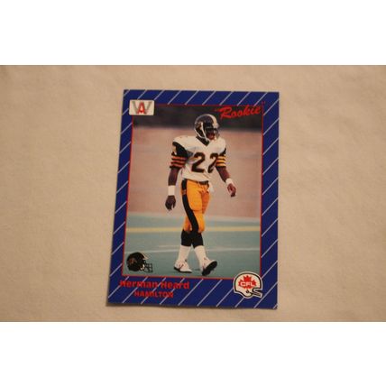 Herman Heard 1991 AW Sport All-World CFL NO. 53