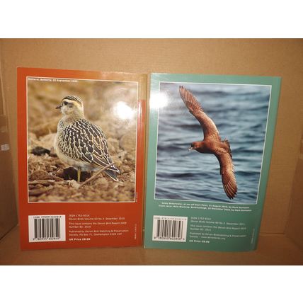 DEVON BIRDS (PB, VGC, 2009/2010) 2 volumes