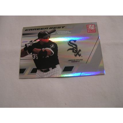 Frank Thomas 2004 Donruss Elite CAREER BEST NO. CB-14 800/1000