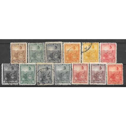 Argentina N° 110/18 120 122 123 125 YVERT OBLITERE ( USED )
