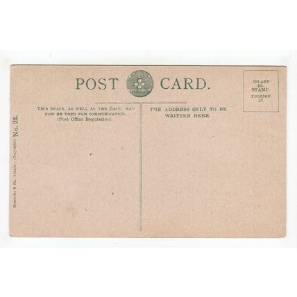 Buxton Crescent Derbyshire Postcard Horrocks & Co 22