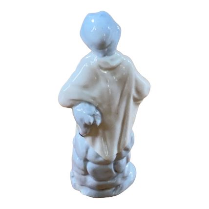 10 Piece Porcelain Nativity Beautifully Handpainted Underglazed Finish Pre-owned