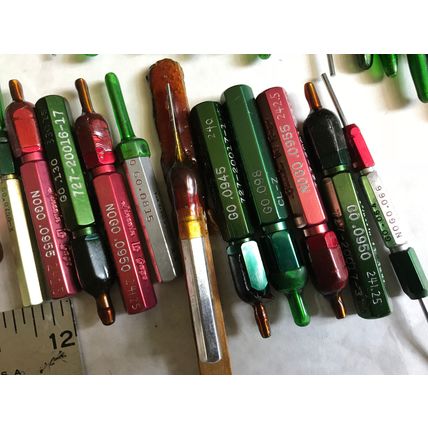 LOT PLUG GAGE GO NOGO VAN KEUREN .042,045,090,100,064,068,042,045,070,072  ,04,ES