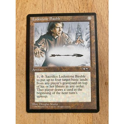 Magic the Gathering MTG CCG: Alliances - Lodestone Bauble (A) 1996 WotC