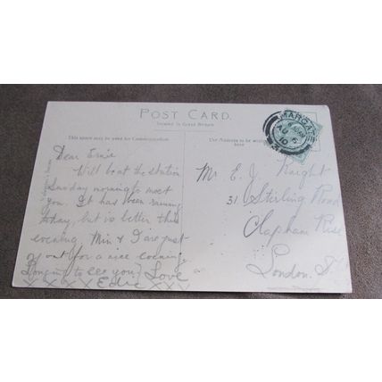 1910 fr Valentines postcard - Dual scenes - Margate, Kent