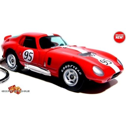 RARE KEYCHAIN RED 1964/65 SHELBY COBRA DAYTONA CUSTOM Ltd Ed. GREAT GIFT