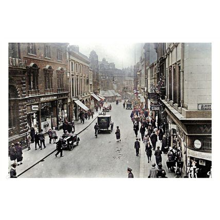 ptc2655 - Yorks - Commercial Street by Albion Street in Leeds c1930 - print 6x4