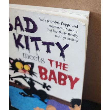Bad Kitty Meets the Baby (paperback Black & White Edition) by Nick Bruel 2012