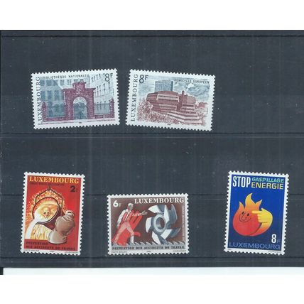 Luxembourg stamps 1981 Tourism, Energy Conservation & 1980 Accidents MH (AK126)