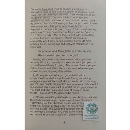 FORGIVING PRESENT PERFECT by MARLENE HALPIN
