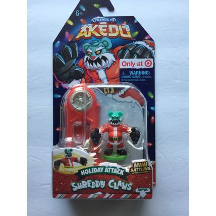 NEW Target Exclusive Legends of Akedo Holiday Ugly Sweater Chux, Shreddy Claws