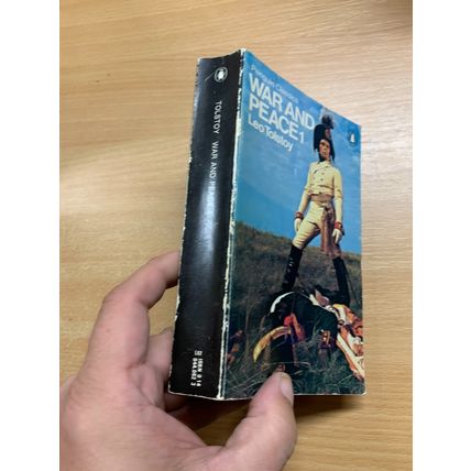 1974 LEO TOLSTOY "WAR AND PEACE" VOLUME 1 PENGUIN FICTION PAPERBACK BOOK (P3)